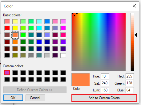 Colour Palette
